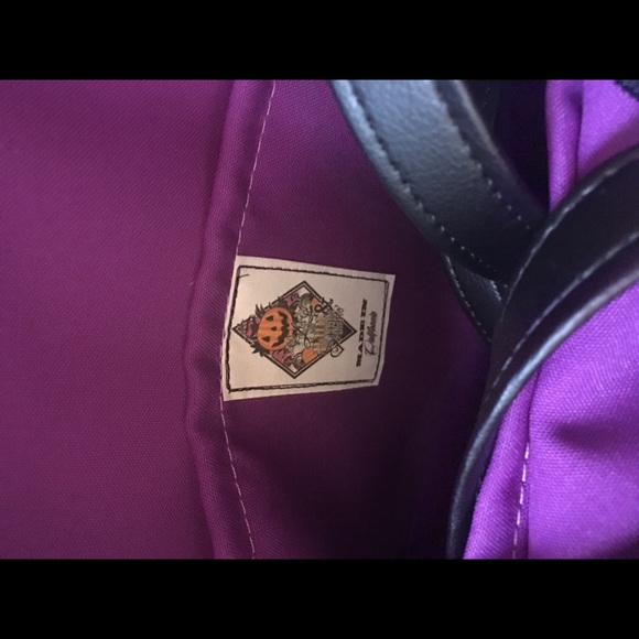 SOLD Love Pain and Stitches Pumpkin Bag - Picture 3 of 4